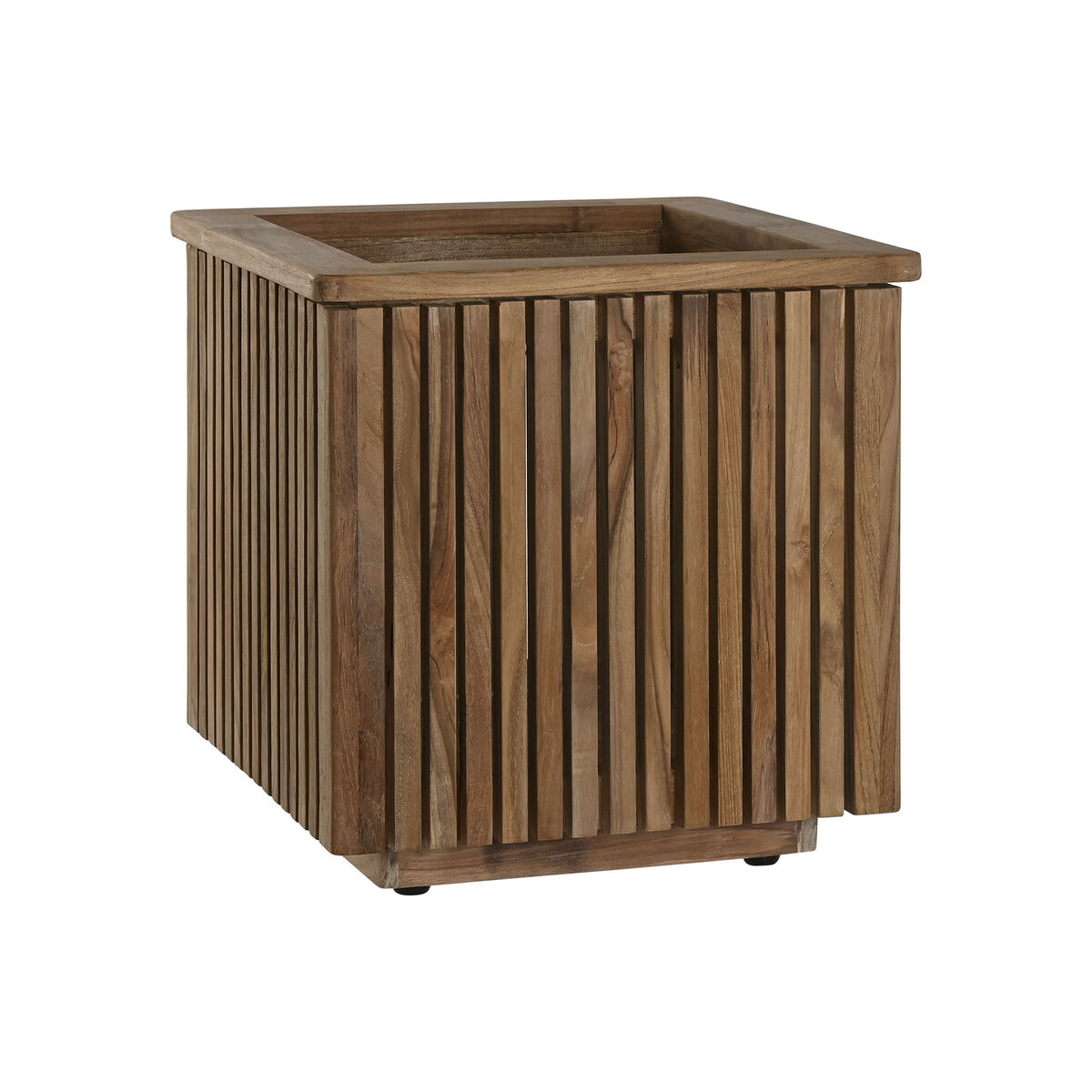 Planter Home ESPRIT Teak 34,5 x 34,5 x 37 cm Planter Home ESPRIT Teak 34,5 x 34,5 x 37 cm