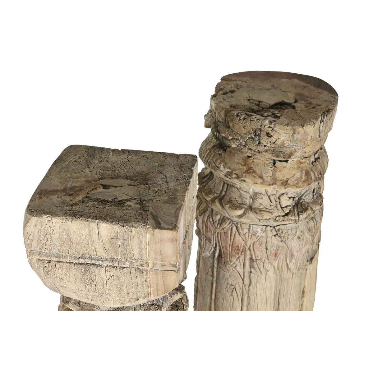 Decorative Figure Home ESPRIT Natural 23 X 23 X 149 cm