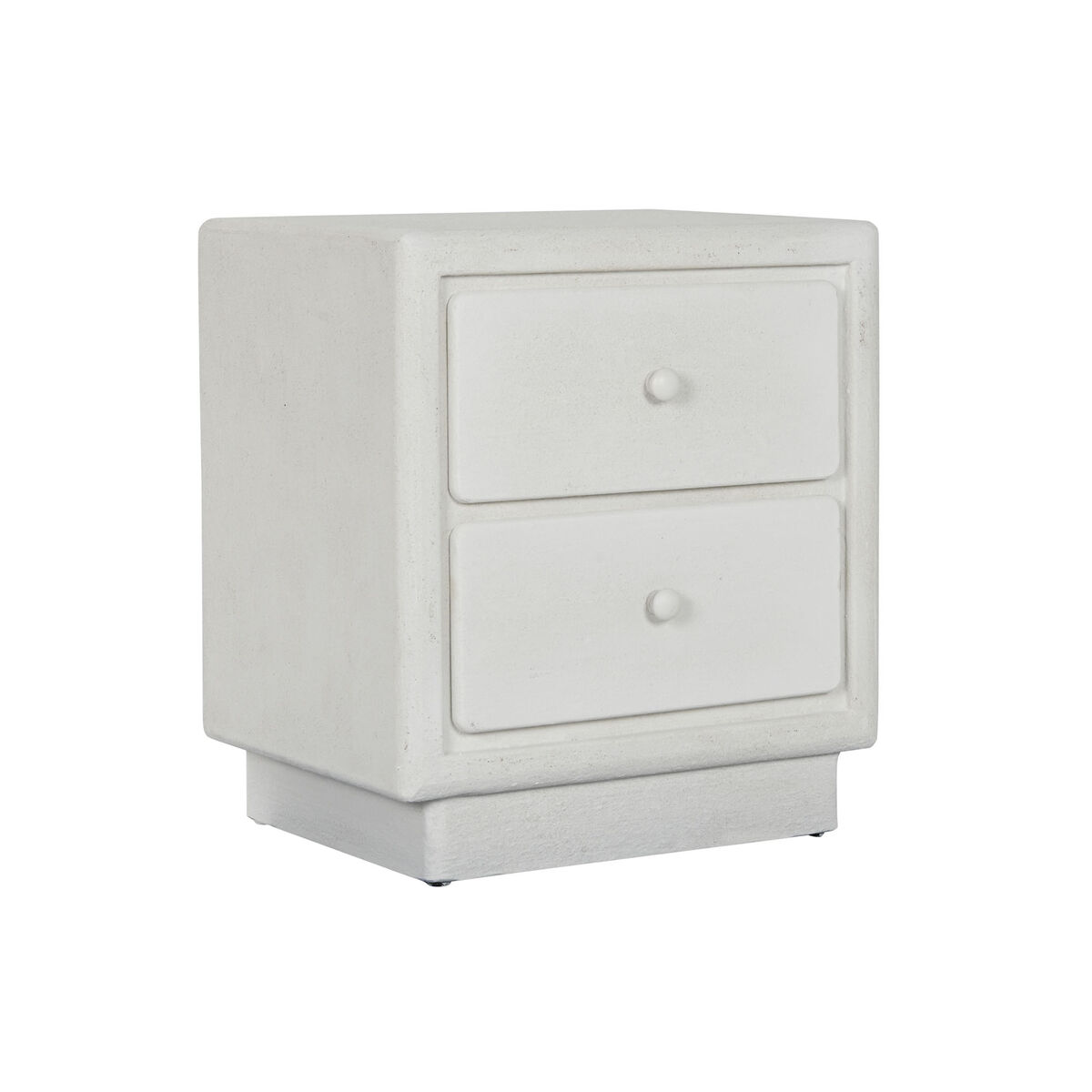 Nightstand Home ESPRIT White 48 x 36 x 53 cm Nightstand Home ESPRIT White 48 x 36 x 53 cm