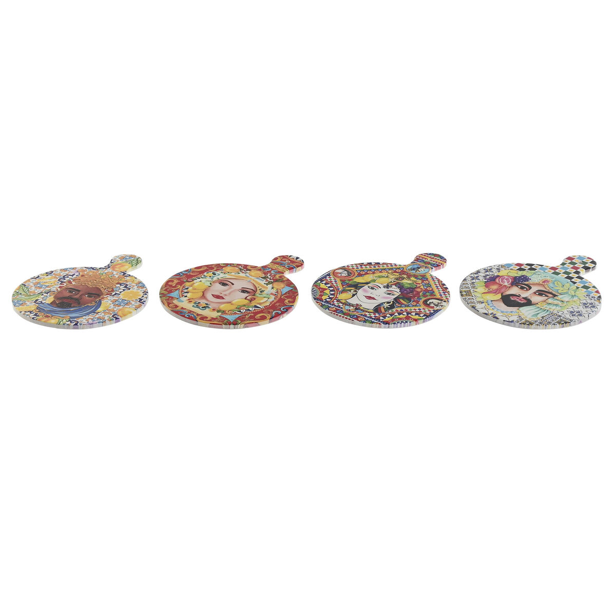 Table Mat Home ESPRIT Cork Dolomite 18 x 23 x 1 cm (4 Units)