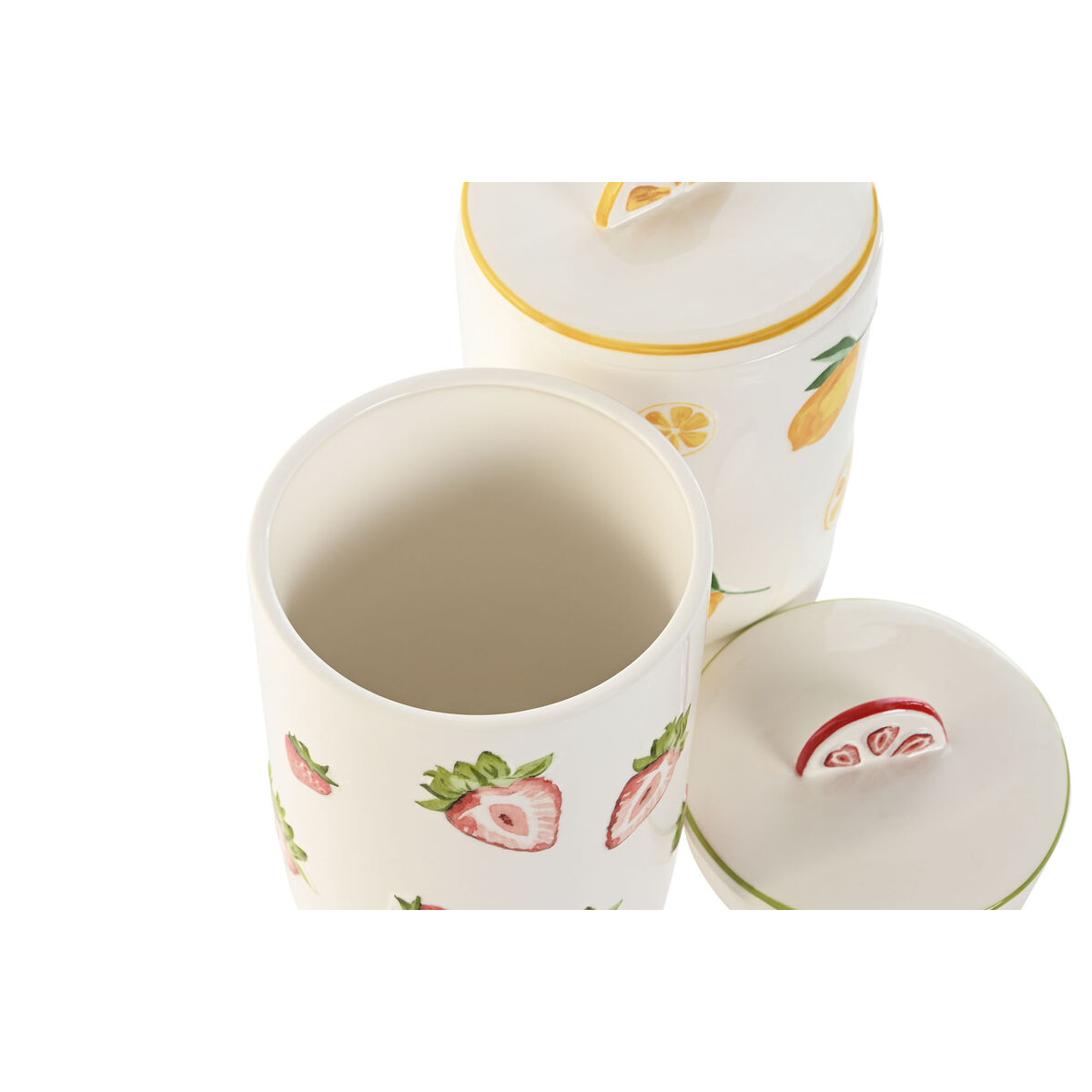 Tin Home ESPRIT Yellow Red Green Modern Fruit (2 Units)