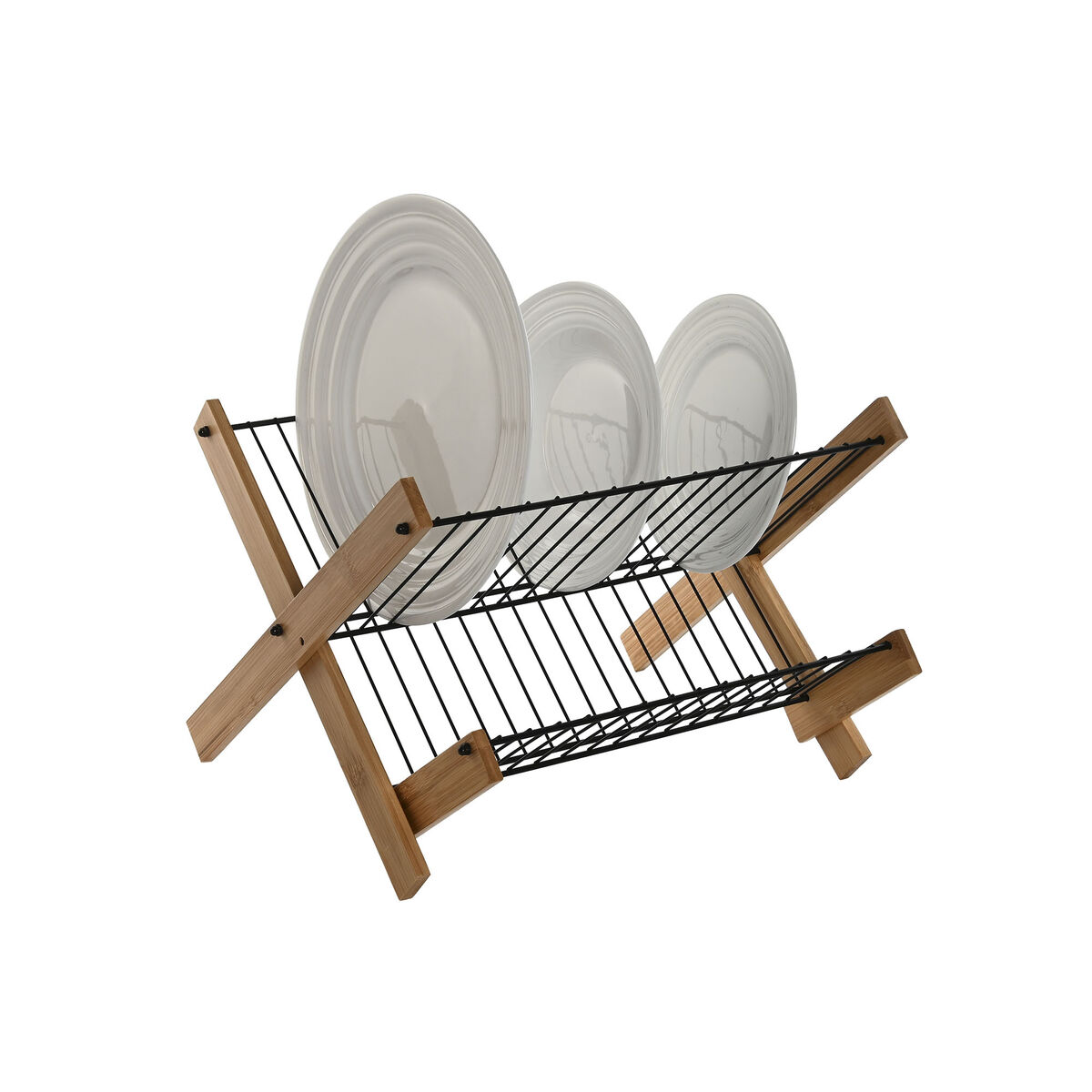 Draining Rack for Kitchen Sink Home ESPRIT Black 39,5 x 38 x 27 cm