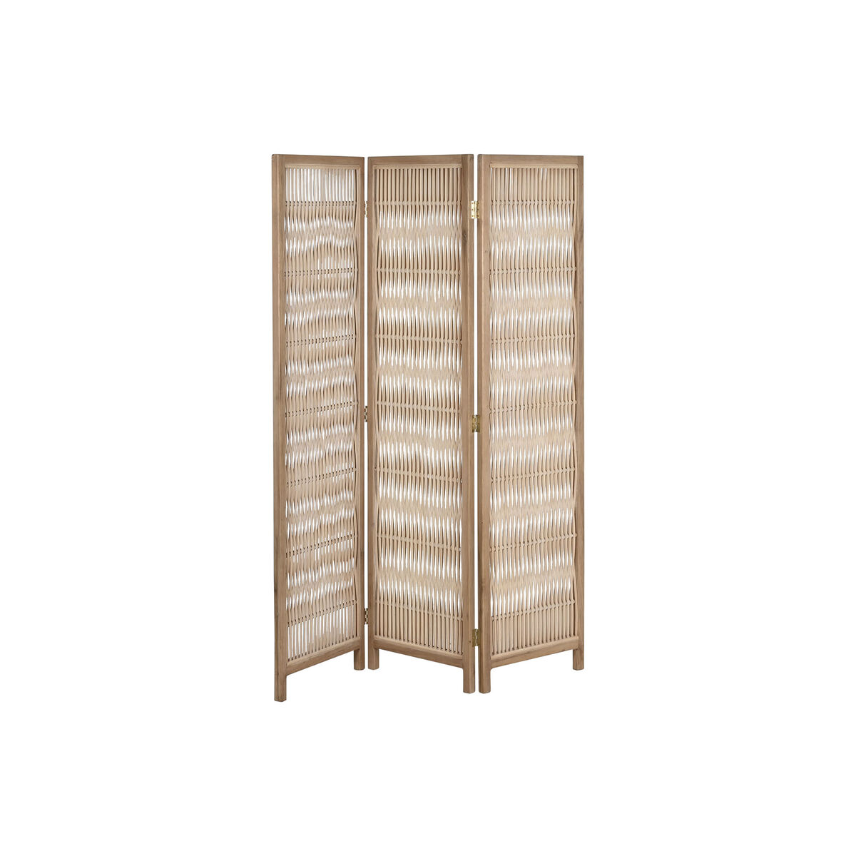 Folding screen Home ESPRIT Brown Fir 138 X 3,5 X 186 cm Folding screen Home ESPRIT Brown Fir 138 X 3,5 X 186 cm