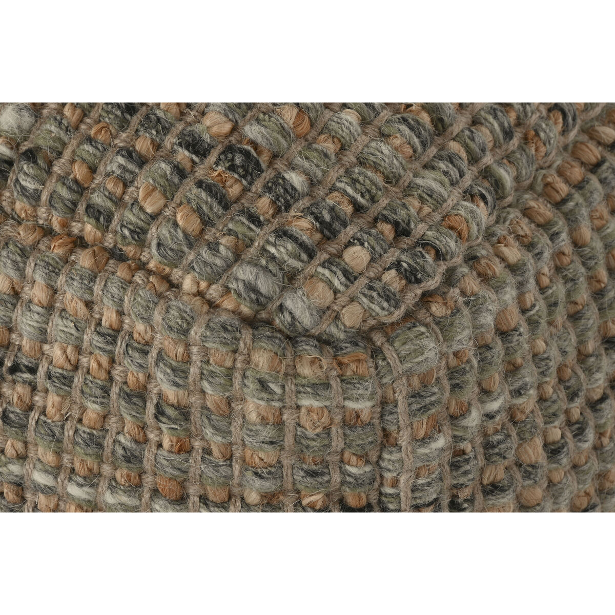 Footrest Home ESPRIT Turquoise 45 x 45 x 45 cm