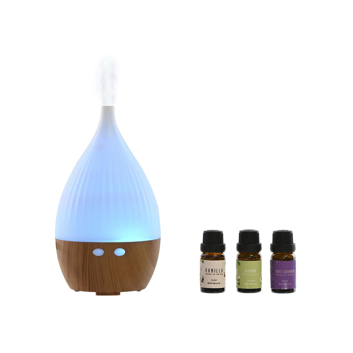 Essential Oil Diffuser Home ESPRIT Urban 10 ml (4 Pieces)