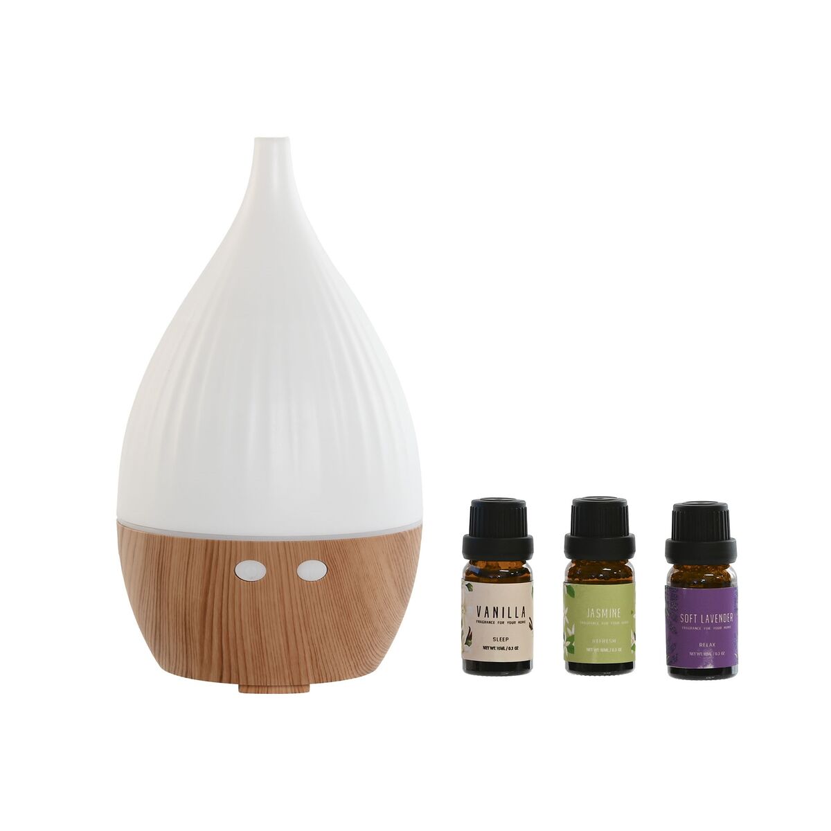 Essential Oil Diffuser Home ESPRIT Urban 10 ml (4 Pieces)