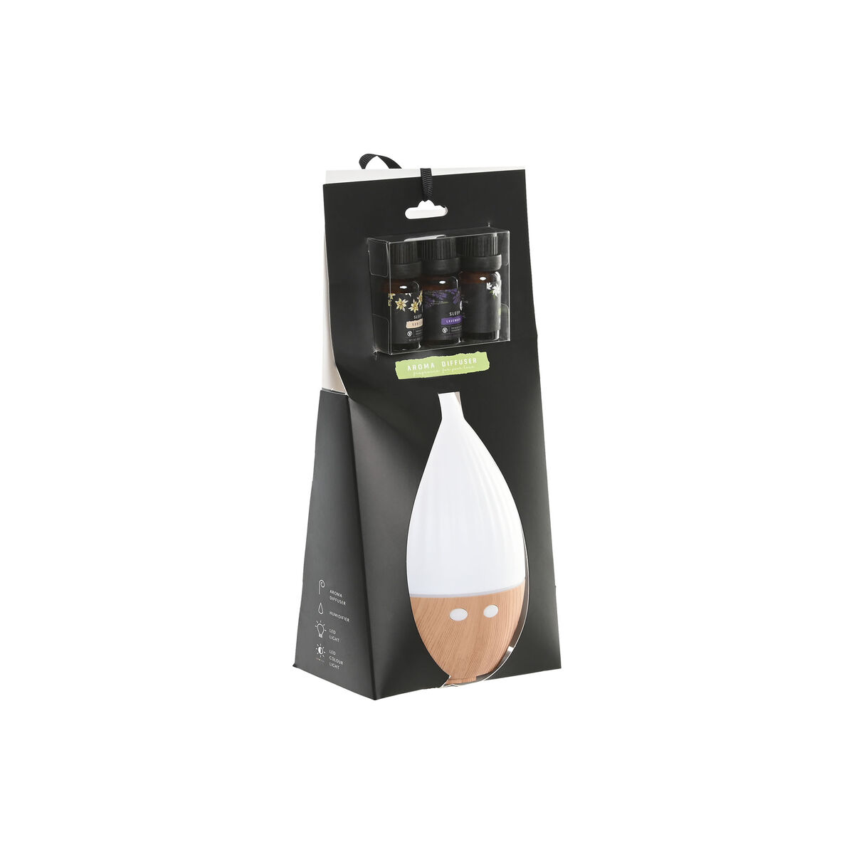 Essential Oil Diffuser Home ESPRIT Urban 10 ml (4 Pieces)