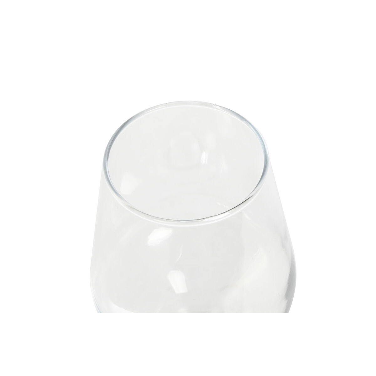 Wine glass set Home ESPRIT Transparent Crystal 410 ml (6 Units)