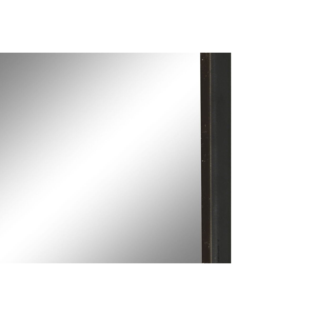 Wall mirror Home ESPRIT Black 70 x 4 x 200 cm