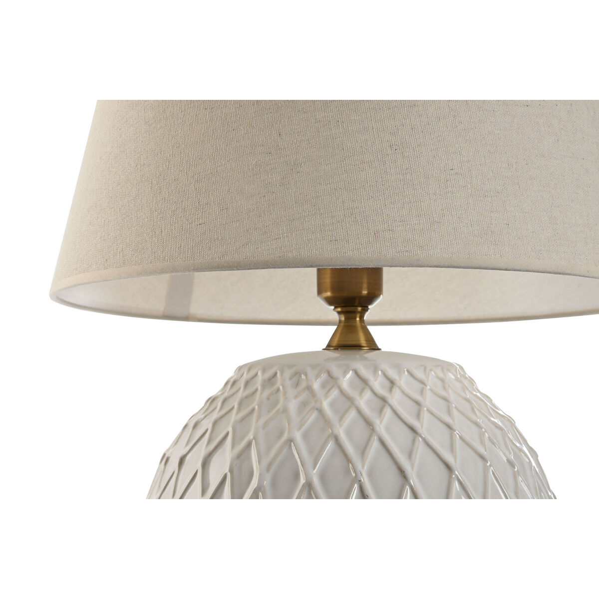 Desk lamp Home ESPRIT White 50 W 220 V