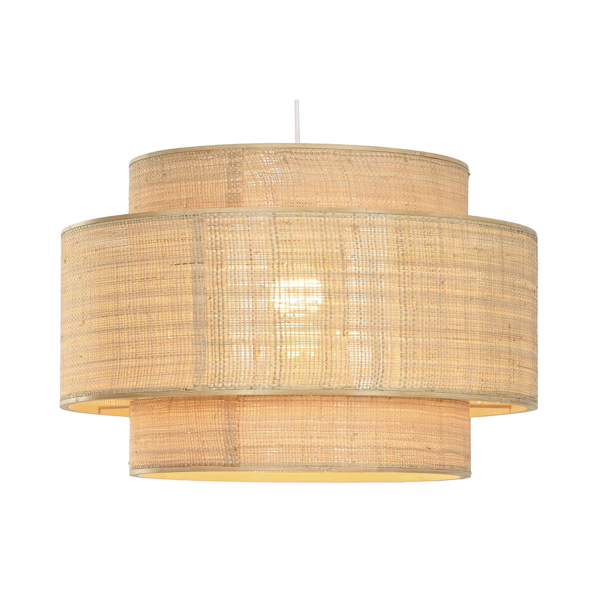Ceiling Light Home ESPRIT Brown Bamboo 50 W 56 x 56 x 37 cm