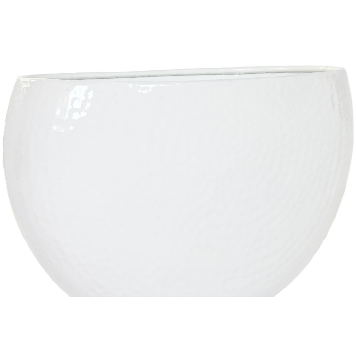 Planter Home ESPRIT White Aluminium 54 x 24 x 36 cm 54 x 25 x 36 cm (5 Units)