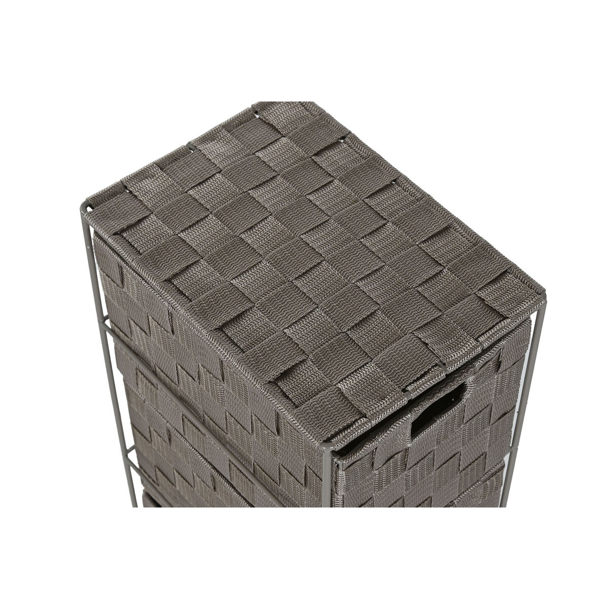Chest of drawers Home ESPRIT Green Grey Cream 24 x 18 x 68 cm (3 Units)