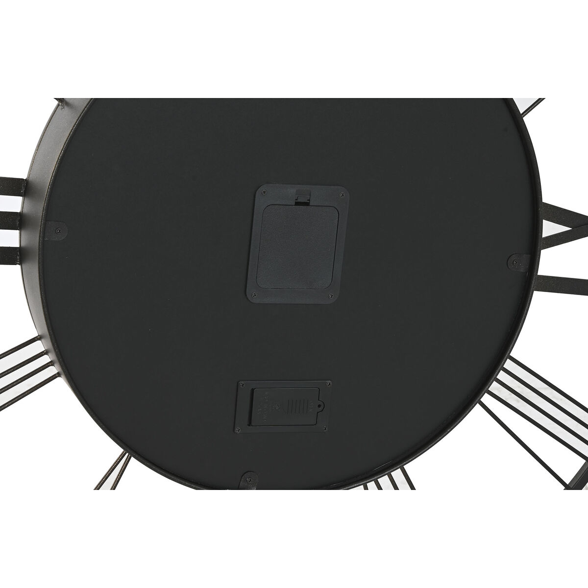 Wall Clock Home ESPRIT Dark brown Metal 80 x 8 x 80 cm