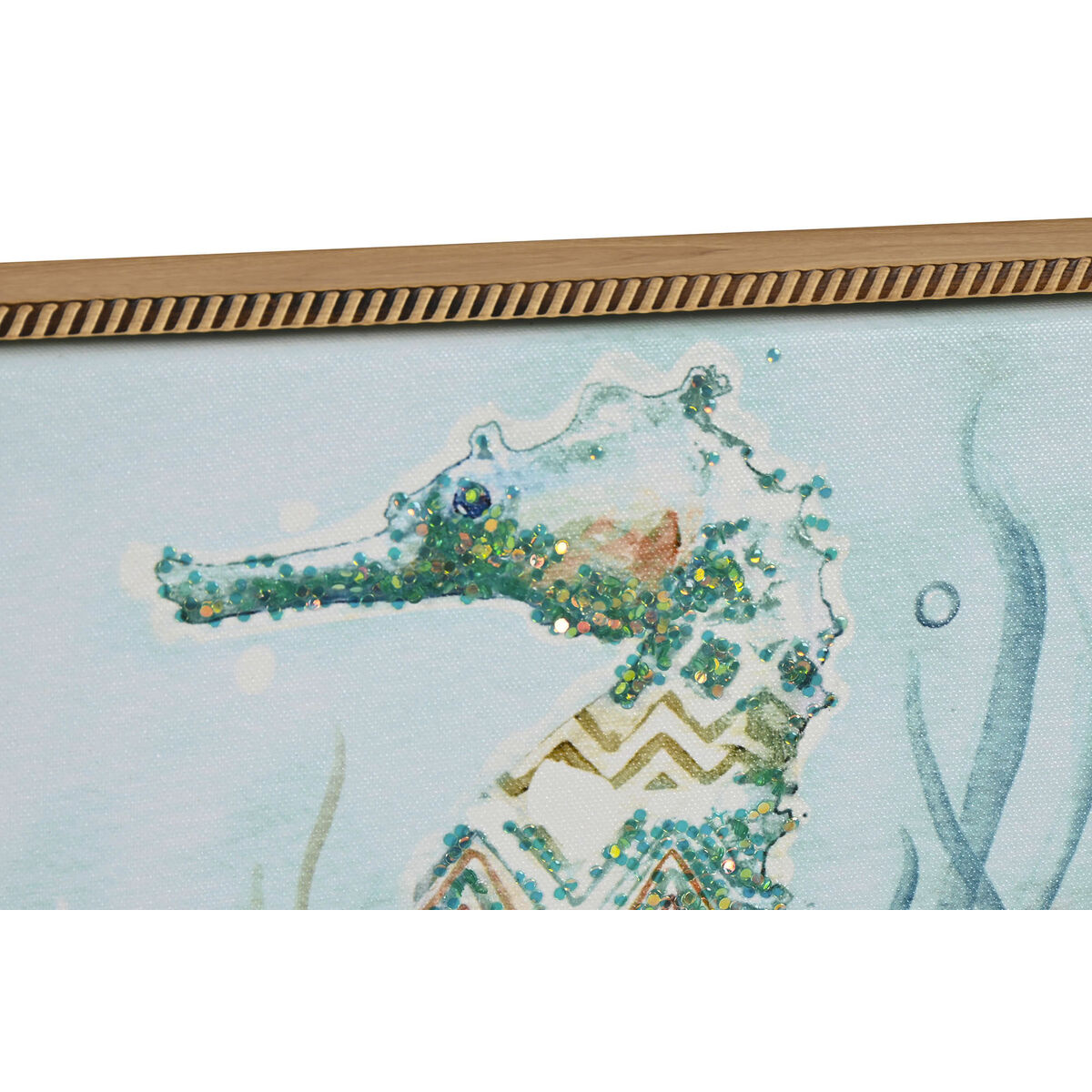 Painting Home ESPRIT Blue White Mediterranean 30 x 3,5 x 30 cm (4 Units)