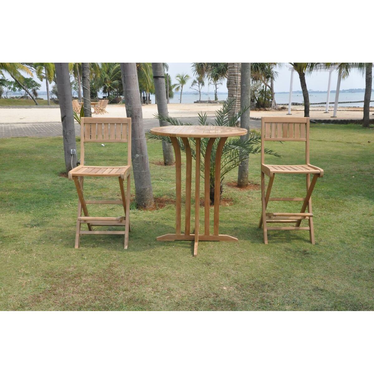 Table set with 2 chairs Home ESPRIT