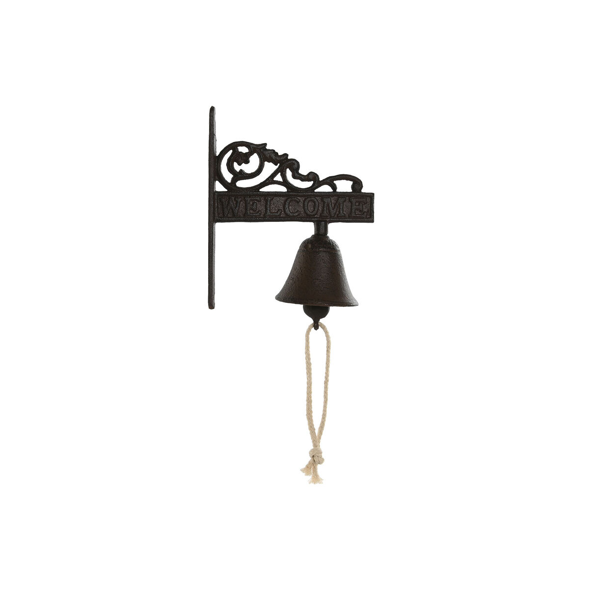 Bell Home ESPRIT Brown Black Rope Iron 14,5 x 7,5 x 18,5 cm