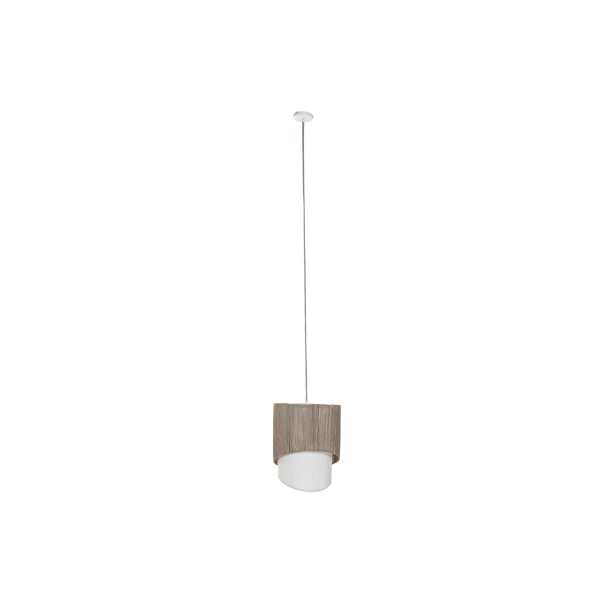Ceiling Light Home ESPRIT Brown Jute Metal Rope 40 x 40 x 50 cm