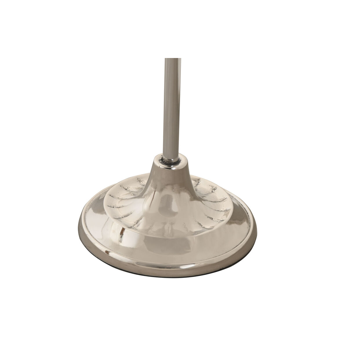 Magnifying glass Home ESPRIT Crystal Steel Acacia 8 x 8 x 30 cm