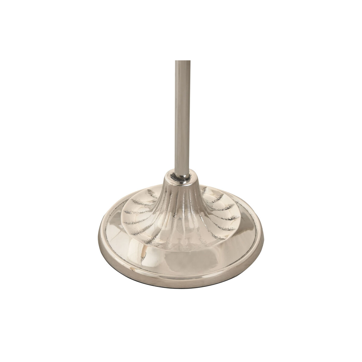 Magnifying glass Home ESPRIT Crystal Steel Bone 8 x 8 x 30 cm