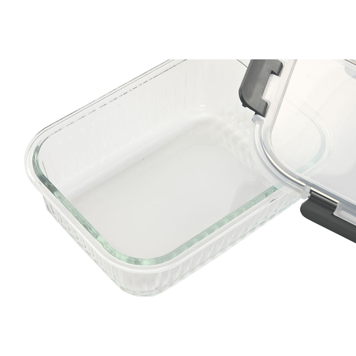 Lunch box Home ESPRIT Transparent polypropylene Borosilicate Glass 1 L