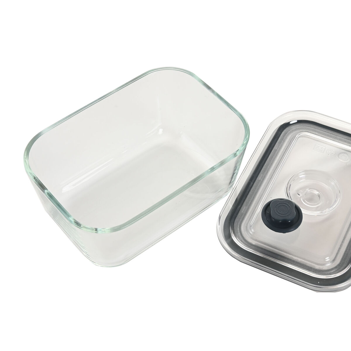 Lunch box Home ESPRIT Transparent polypropylene Borosilicate Glass