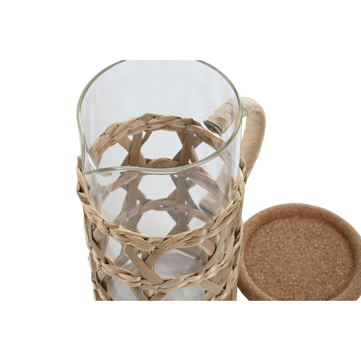Jug Home ESPRIT Natural Borosilicate Glass Fibre 1,25 L