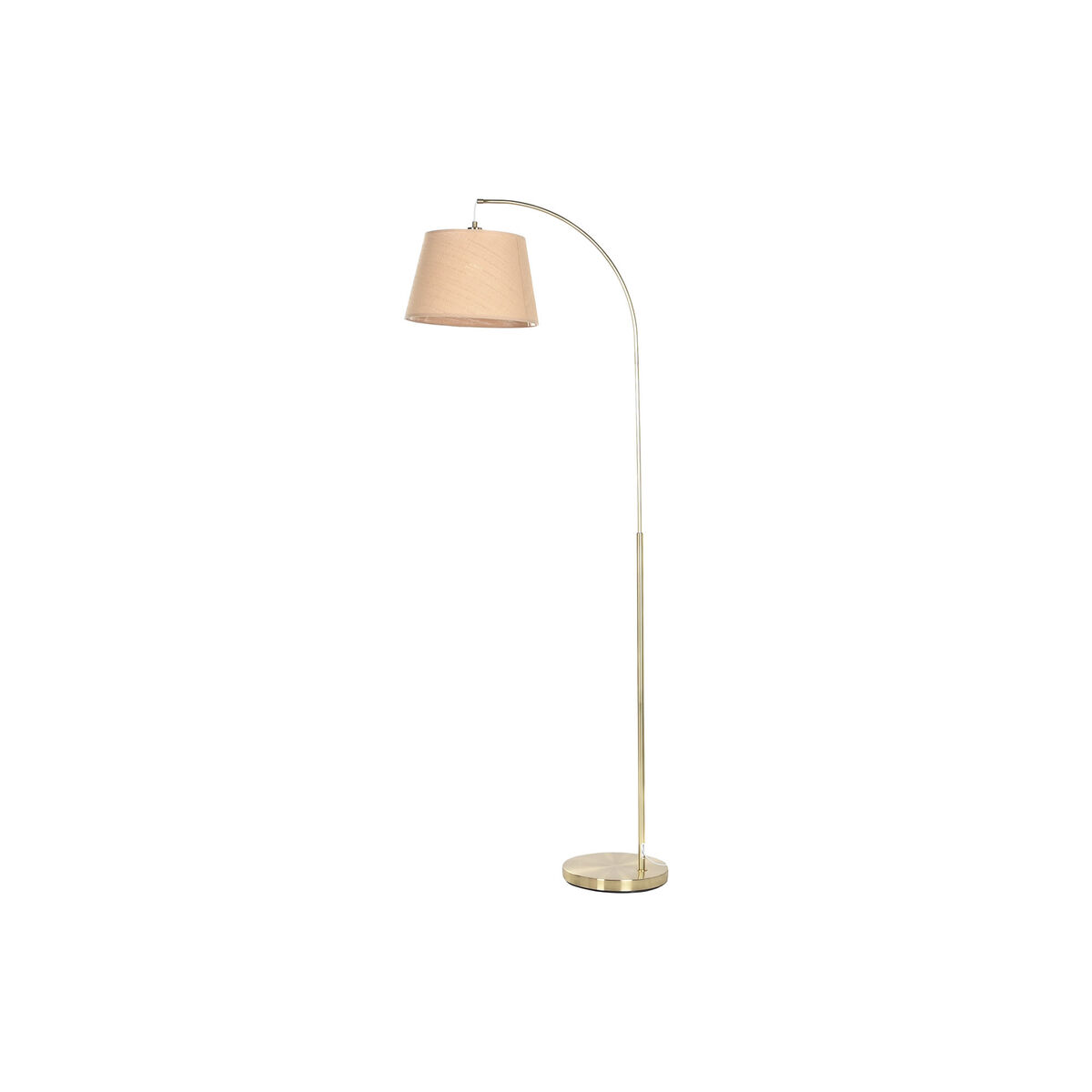 Floor Lamp Home ESPRIT Beige Golden 220 V