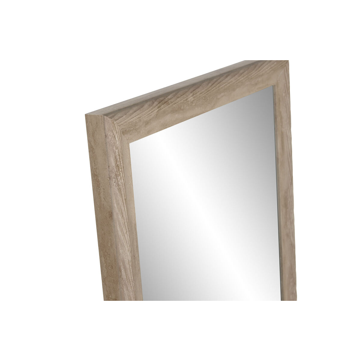 Dressing Mirror Home ESPRIT Brown Beige Grey Crystal polystyrene 35,5 x 40 x 156 cm (4 Units)