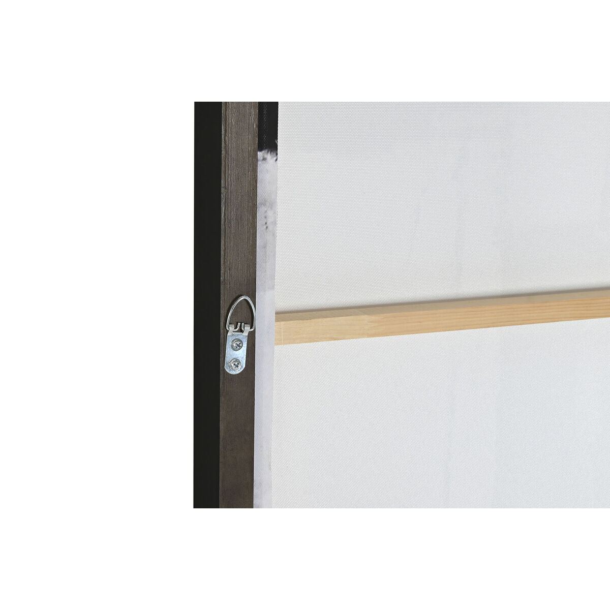 Painting Home ESPRIT White Black Abstract 123 x 4,3 x 183 cm (2 Units)
