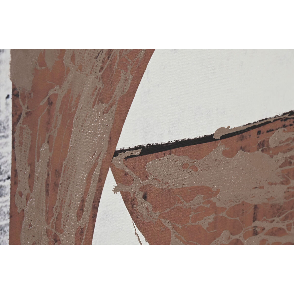 Painting Home ESPRIT Beige Terracotta Abstract 83 x 4,3 x 123 cm (2 Units)