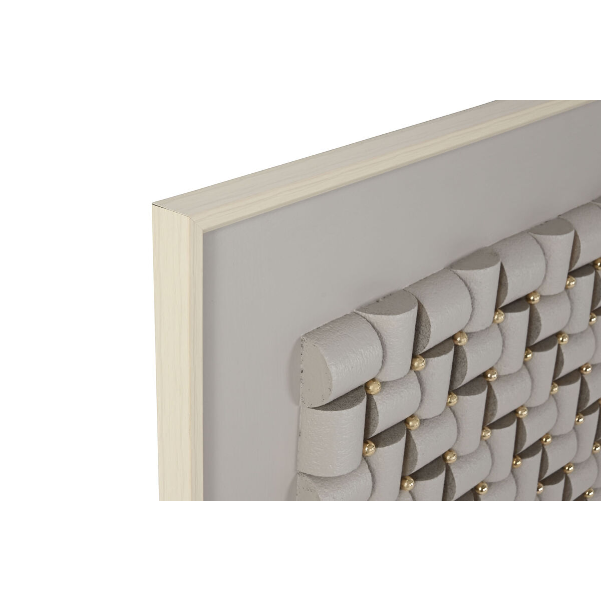 Painting Home ESPRIT White Beige Abstract Modern 100 x 3,5 x 100 cm (2 Units)