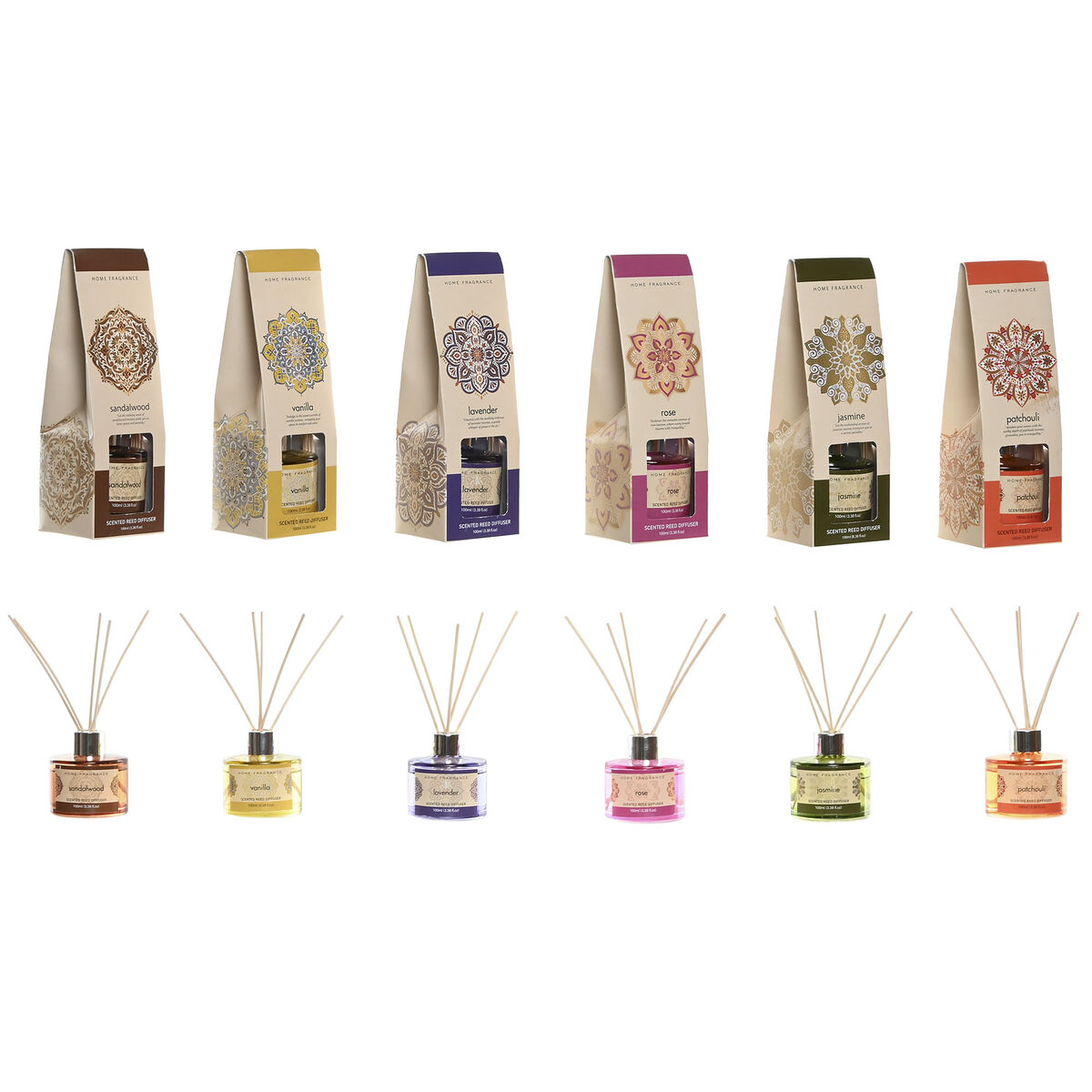 Air Freshener Home ESPRIT Mandala 100 ml (6 Units) Air Freshener Home ESPRIT Mandala 100 ml (6 Units)