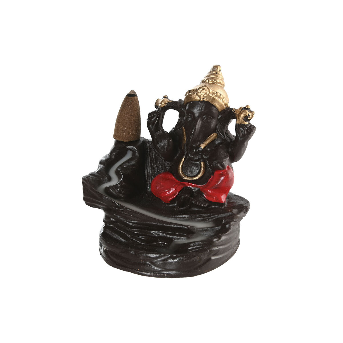 Holder Home ESPRIT Ceramic Mandala Indian Man 13 x 8 x 12,5 cm Incense (6 Units)