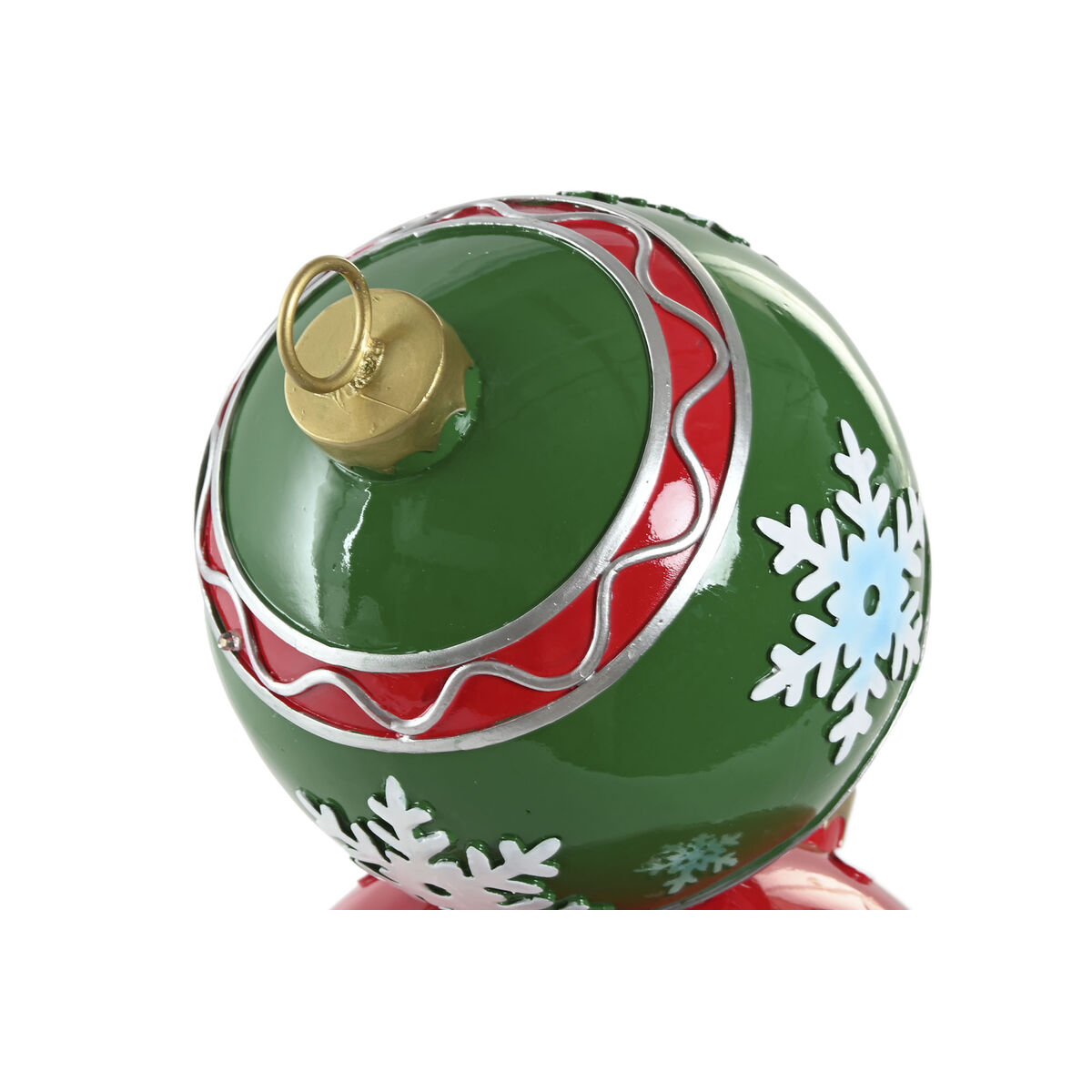 Christmas bauble Home ESPRIT Red Green