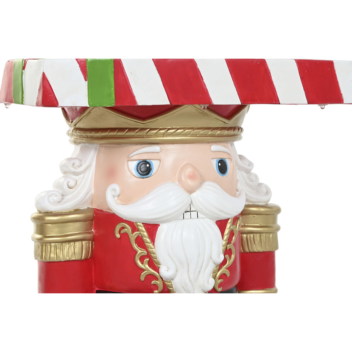 Small Side Table Home ESPRIT Multicolour Nutcracker 37 X 27 X 47 CM