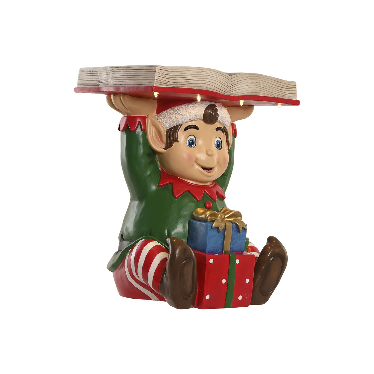 Small Side Table Home ESPRIT Multicolour Elf 38 X 28 X 47 CM
