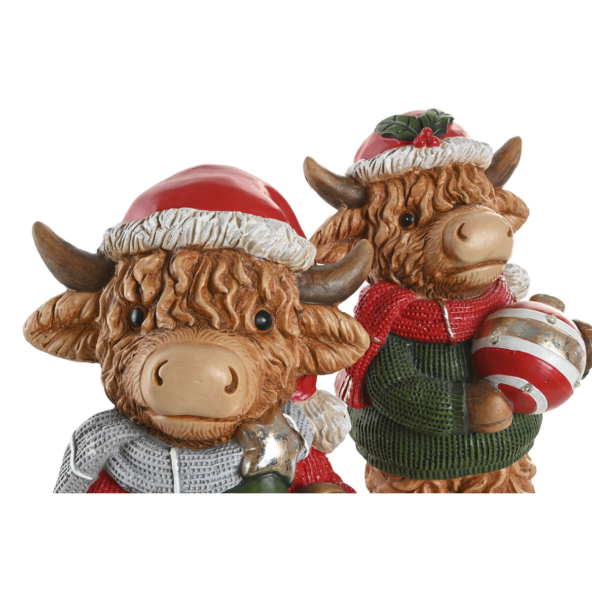 Christmas bauble Home ESPRIT Multicolour 22,5 X 19 X 38 CM (2 Units)