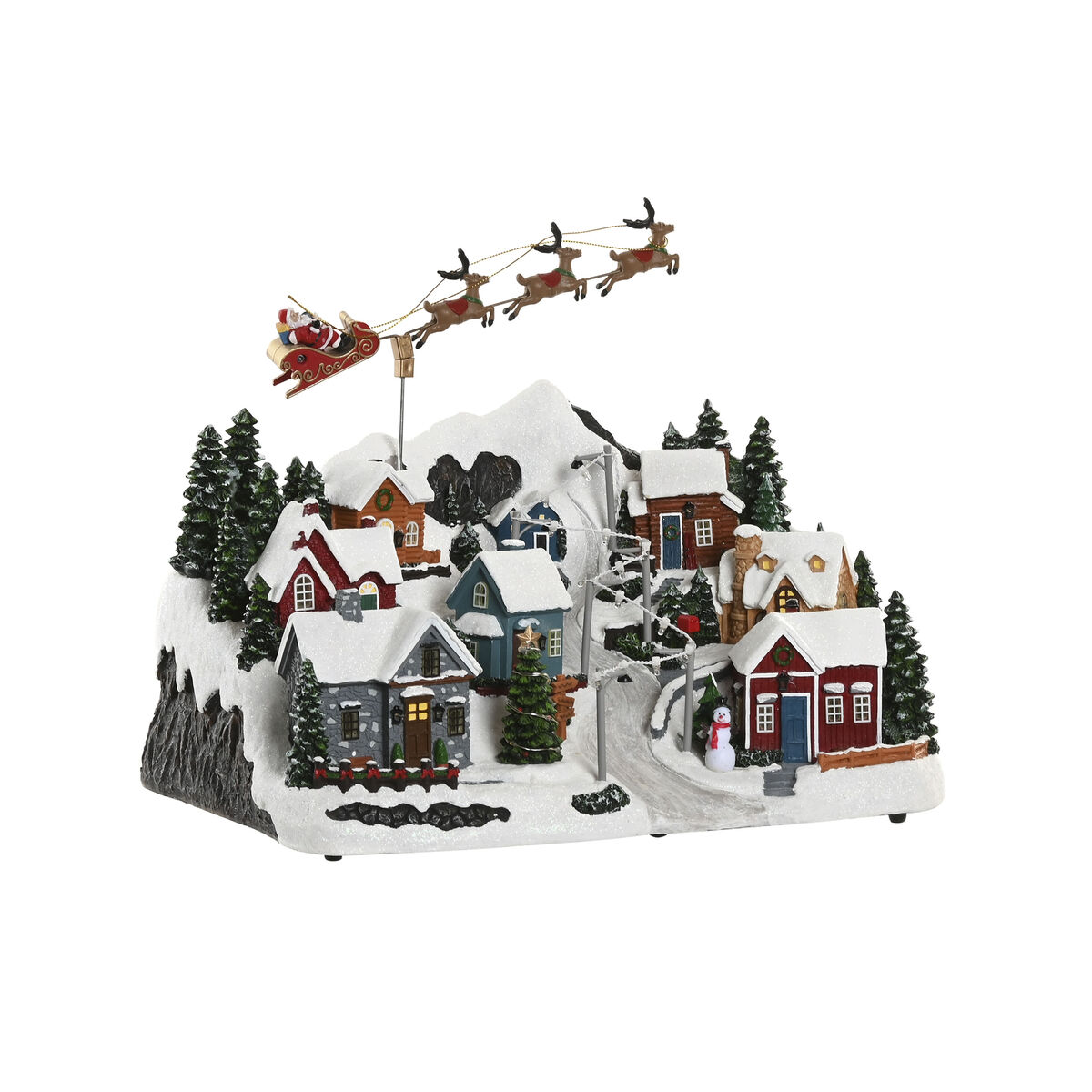 Christmas bauble Home ESPRIT Multicolour Musical