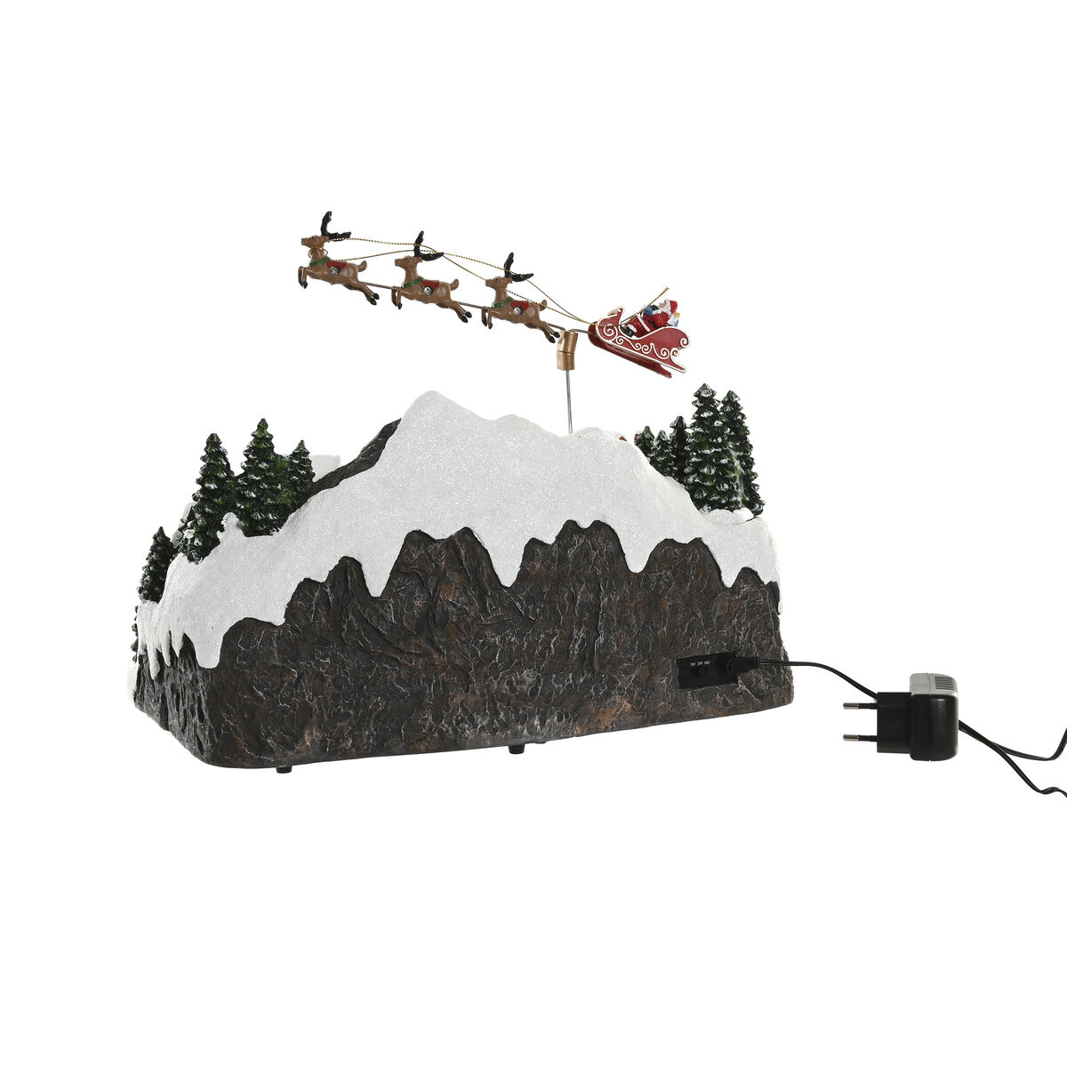 Christmas bauble Home ESPRIT Multicolour Musical