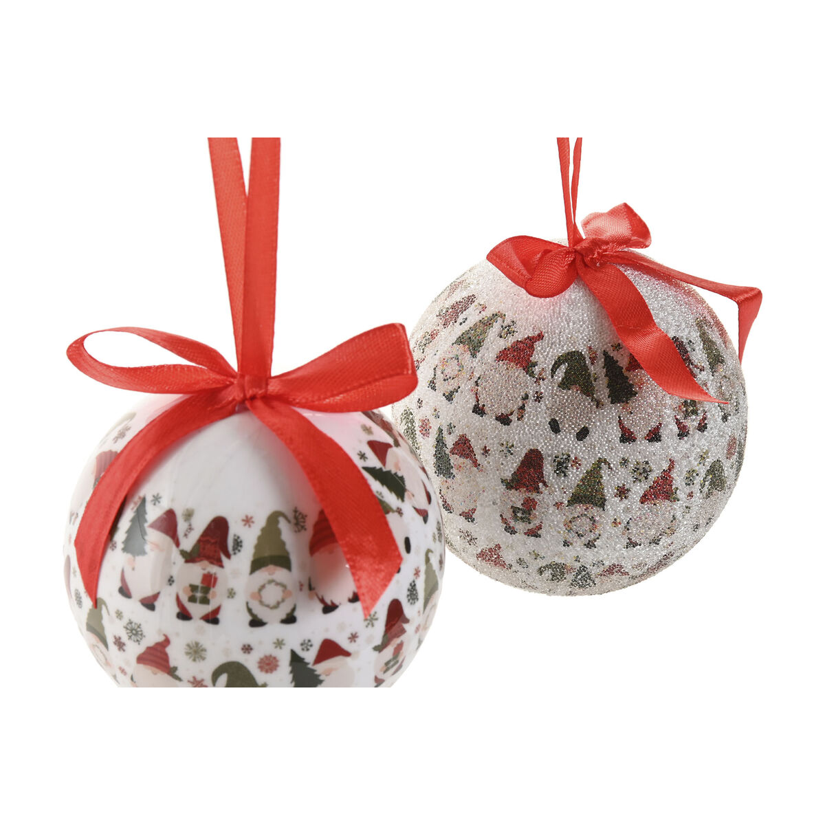 Christmas Bauble Home ESPRIT Multicolour PVC (14 Pieces)