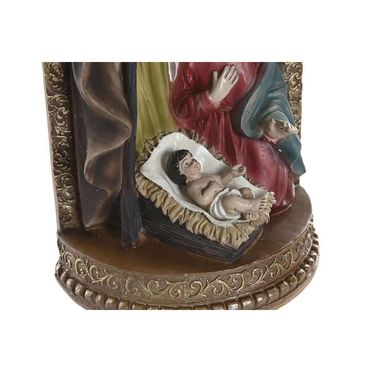 Christmas nativity set Home ESPRIT Multicolour Resin