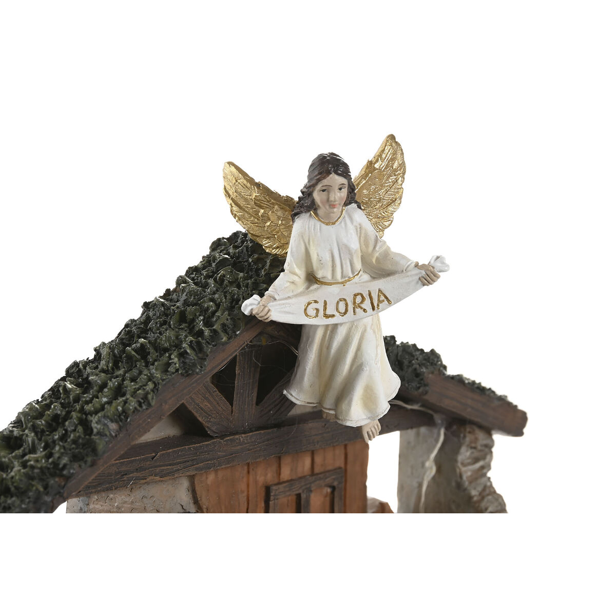Christmas nativity set Home ESPRIT Multicolour Resin