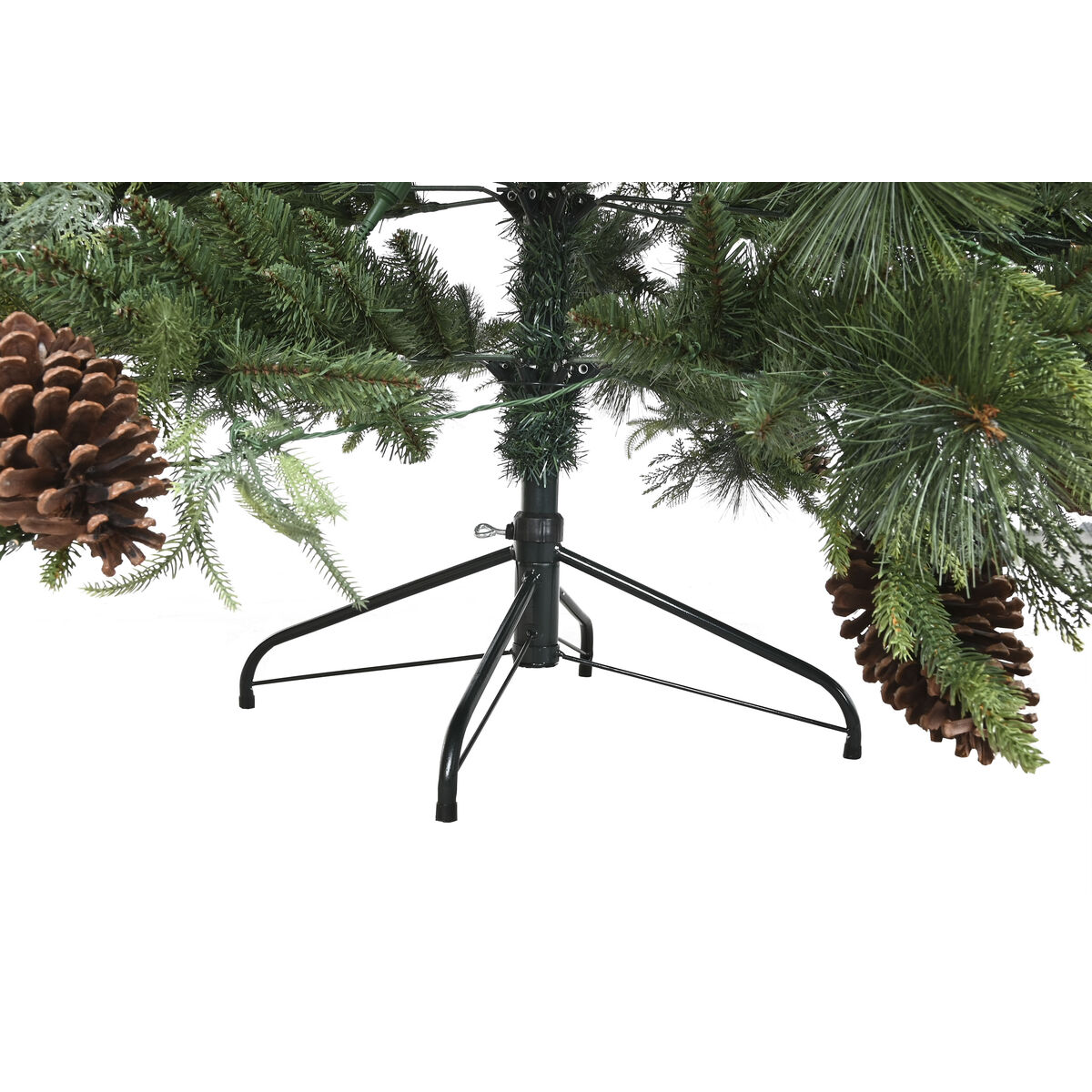 Christmas Tree Home ESPRIT Red Green PVC 120 x 120 x 210 cm