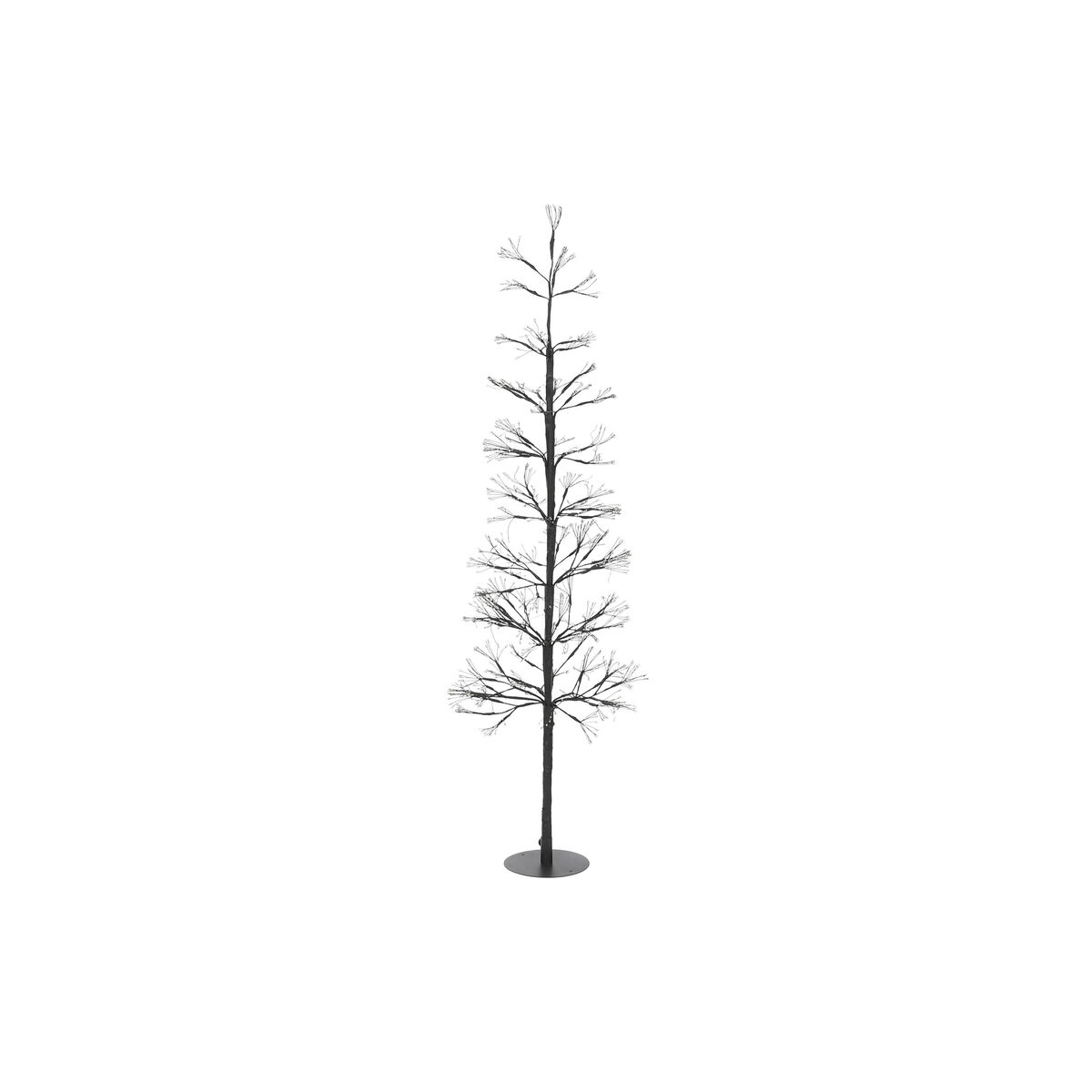 Christmas Tree Home ESPRIT Black Metal 40 x 40 x 120 cm