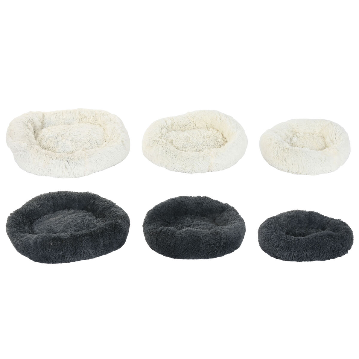 Pet bed Home ESPRIT White Dark grey 73 X 64 X 16 CM 2 Units Pet bed Home ESPRIT White Dark grey 73 X 64 X 16 CM 2 Units