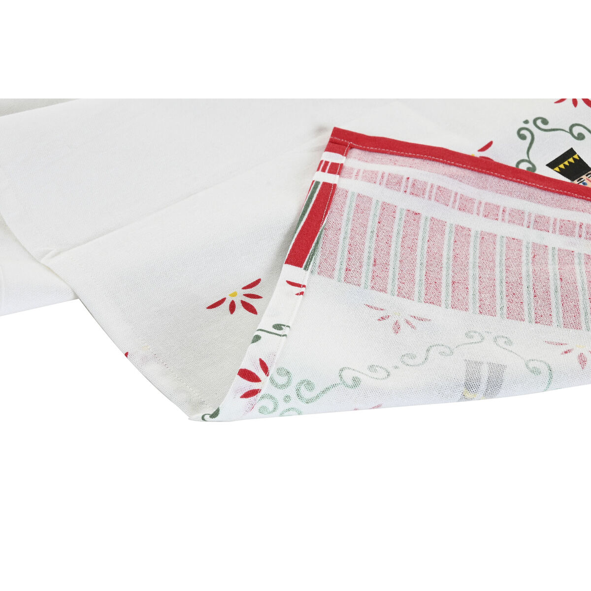 Table Runner Home ESPRIT Red Green Beige 50 x 150 x 0,2 cm