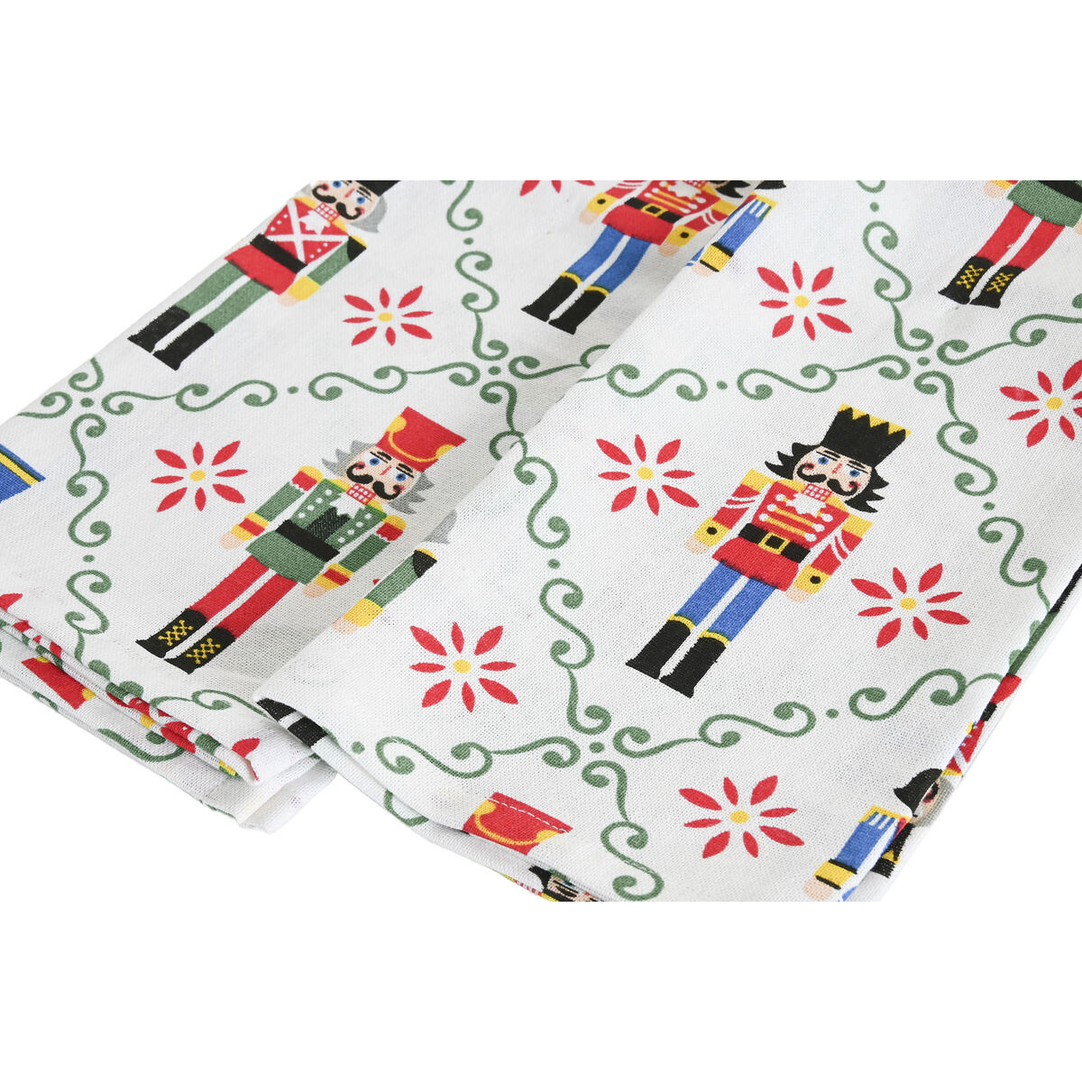 Kitchen Cloth Home ESPRIT Red Green Beige 60 X 0,2 X 40 CM