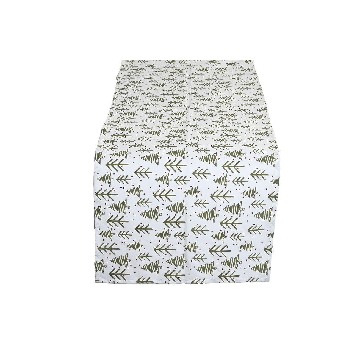 Table Runner Home ESPRIT White Green Beige 50 x 150 x 0,2 cm Table Runner Home ESPRIT White Green Beige 50 x 150 x 0,2 cm