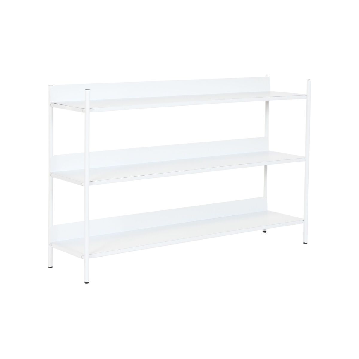 Shelves Home ESPRIT White Metal 120 x 30 x 76 cm Shelves Home ESPRIT White Metal 120 x 30 x 76 cm